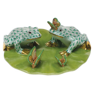 Frogs on Lily Pad